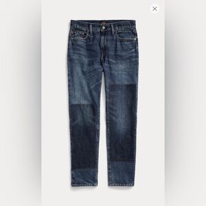 Ralph Lauren Polo Avery Boyfriend Soft Patchwork Jeans - 28 - Like New!
